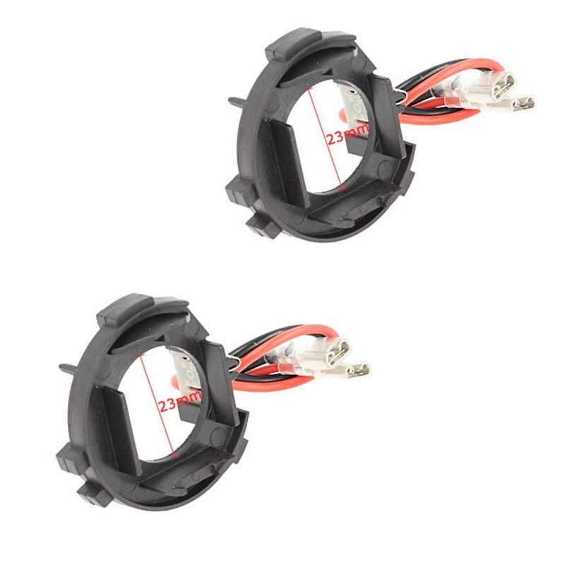 [AL0016D] Coppia portalampada H7 LED 23 mm per VW Golf VI VII, Polo, Alhambra, Sprinter