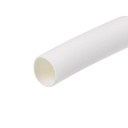 1 Metro Tubo Guaina Termorestringente Diametro 7mm Colore Bianco