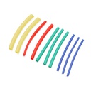 10 Pezzi Guaine Termorestringente Colorato Lunga 12cm Diametro Assortito 3mm 4mm 5mm 6mm