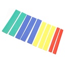 10 Pezzi Guaine Termorestringente Colorato Lunga 12cm Diametro Assortito 8mm 10mm 12mm 14mm