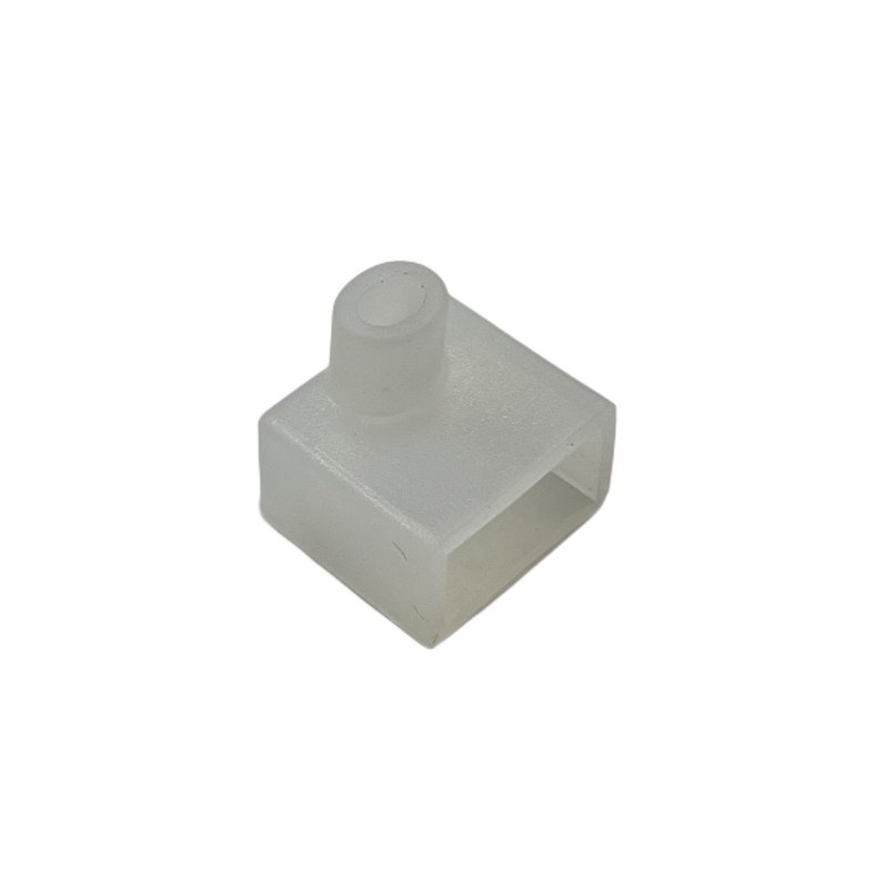 10 PZ Connettore Alimentazione Gomma Morbida per Striscia Led Neon Flex SL240810