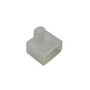 10 PZ Connettore Alimentazione Gomma Morbida per Striscia Led Neon Flex SL240810