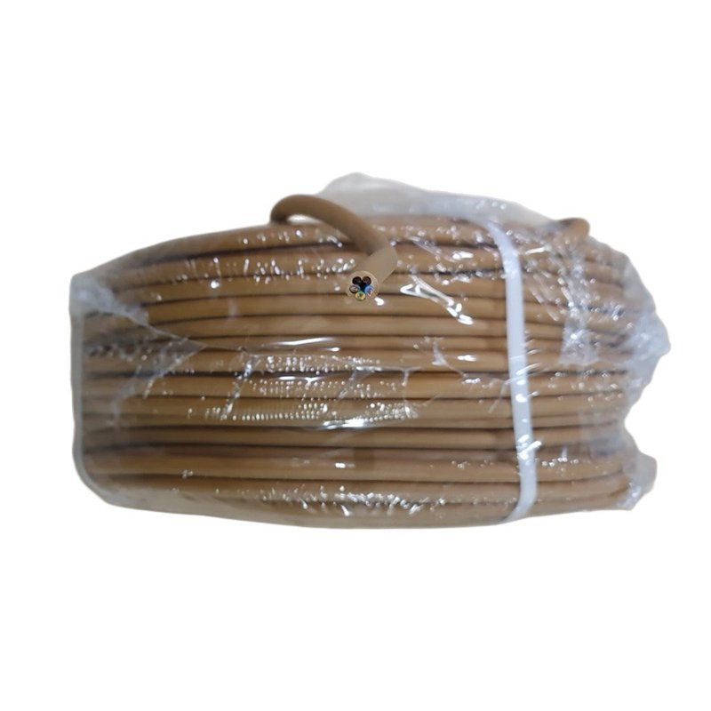 100mt Cavo Elettrico FS18OR18 450/750V Multipolari 5X2.5mm D10.5 Made In Italy