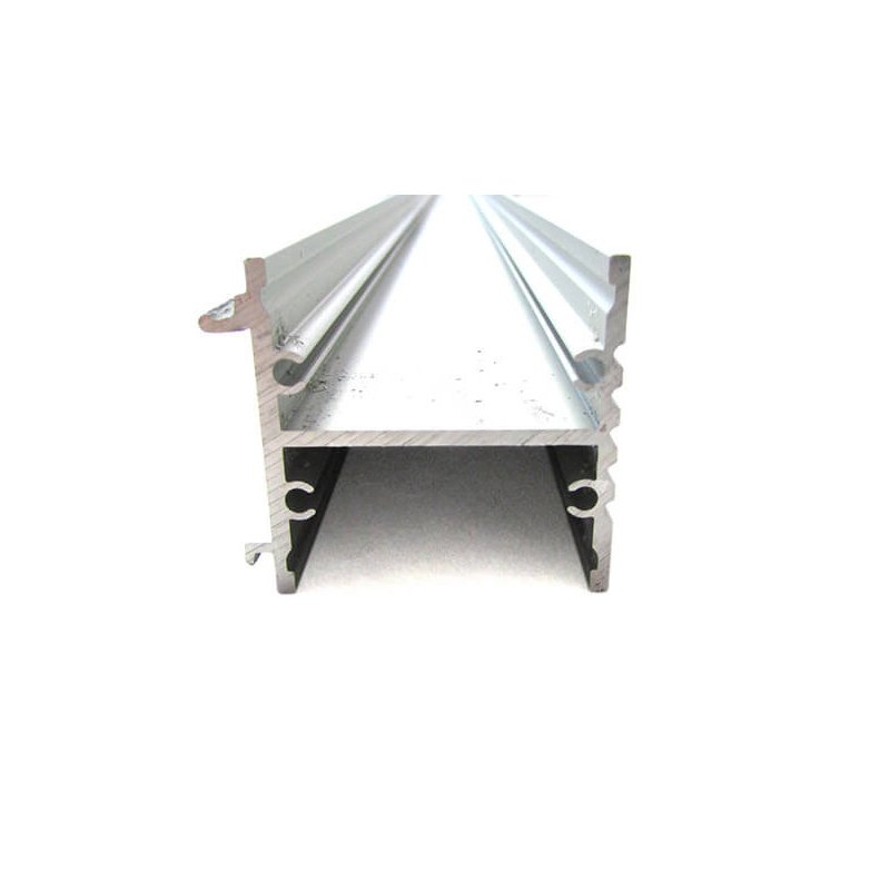 2 Metri Profilo Canalina Alluminio LED da Parete Bidirezionale per Specchiera Bagno