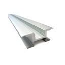 2 Metri Profilo Canalina Alluminio LED Illuminazione 3 Lati Direzioni Muro Parete