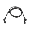 2 PZ Cavo Prolunga 1 Metro con Connettori Femmine 4 Buchi Entrambi i Lati per Striscia LED RGB