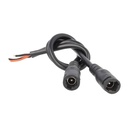 2 PZ Connettori Spinotto Femmine DC Con Lock Blocco Di Sicurezza Colore Nero Diametro 5,5mm x 2,1mm