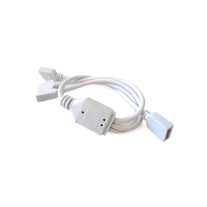 2 PZ Connettori Splitter da 1 Cavo RGB a 3 Cavi Prese RGB Femmine