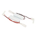 2 PZ Interruttori ON OFF con Connettore 10mm per Strip LED e DC JACK Femmina 5,5mm x 2,1mm