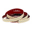 24V Bobina Striscia Led 20mm 75W/M Bianco Caldo 2400 SMD 2835 5 Metri