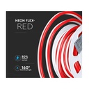 24V Bobina Striscia Led Neon Flex Colore Rosso Red 10 Metri IP65 8W/M SKU-2516
