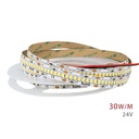 24V Bobina Striscia Striscia LED 30W/M 140LM/W 4200LM/M Bianco Caldo 3000K 1200 SMD 2835 5 Metri