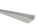 3 Metri Profilo Canalina Barra Alluminio Led Standard Colore Bianco