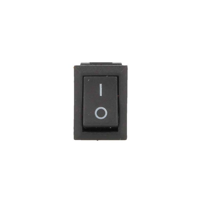 4 PZ Interruttore Pulsante Bilanciere Quadrato Bipolare 12V Push Button 2 Pin Auto Barca Foro 12x19mm