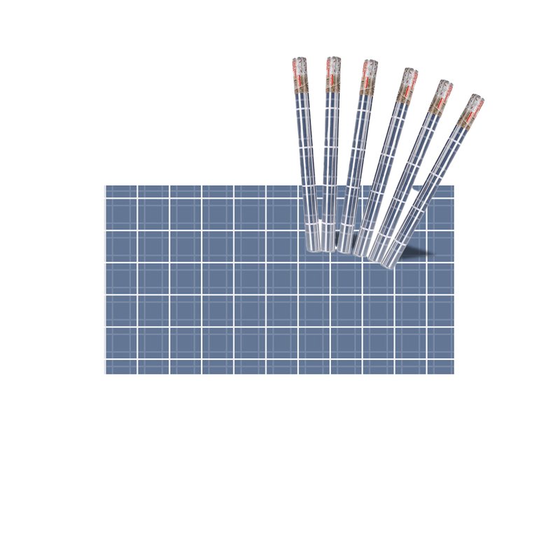6 Rotoli Carta Adesive Per Mobili 45X200cm Colorati con Disegni Carta da Parati Autoadesive Rivestimento PVC Lavabile