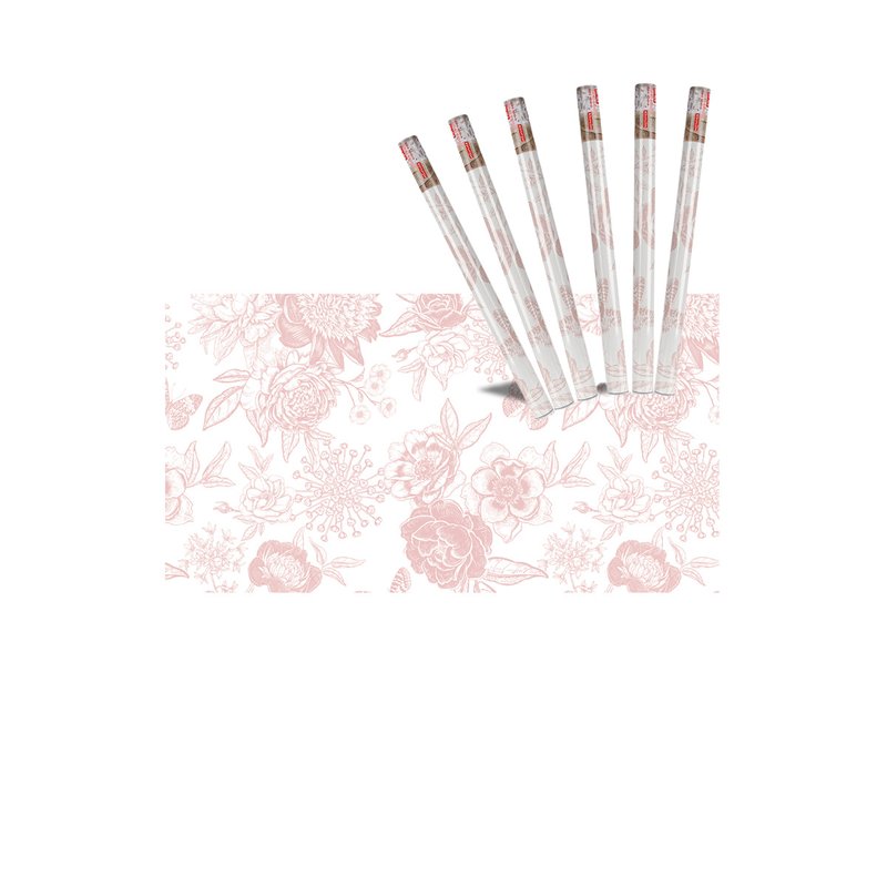 6 Rotoli Carta Adesive Per Mobili 45X200cm Colorati con Disegni Carta da Parati Autoadesive Rivestimento PVC Lavabile