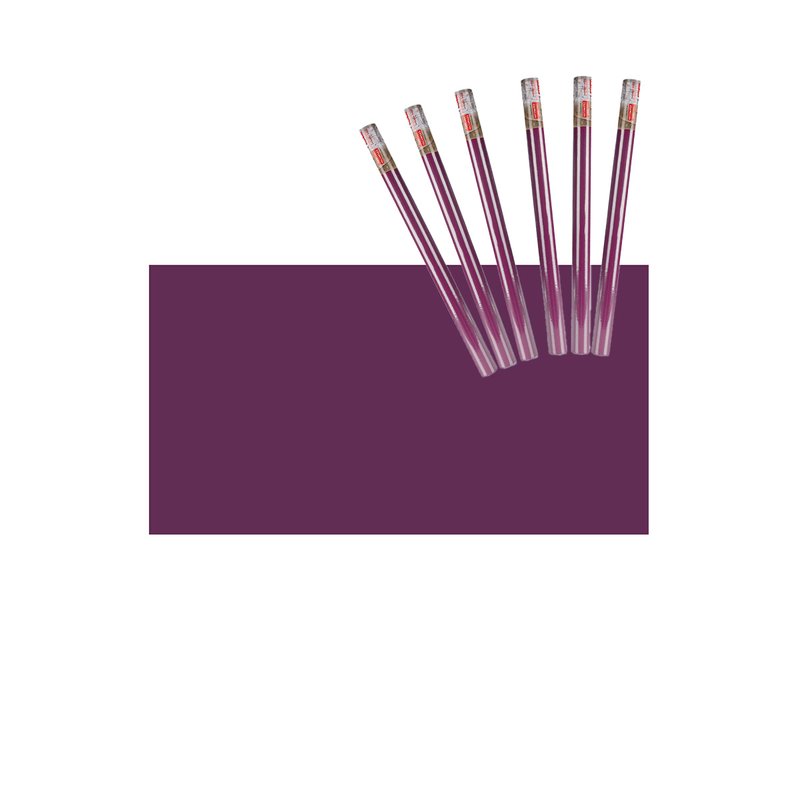 6 Rotoli Carta Adesive Per Mobili 45X200cm Colore Viola Carta da Parati Autoadesive Rivestimento PVC Lavabile