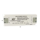 Alimentatore Trasformatore CV 60W 12V 5A Super Slim Solo 22mm Spessore