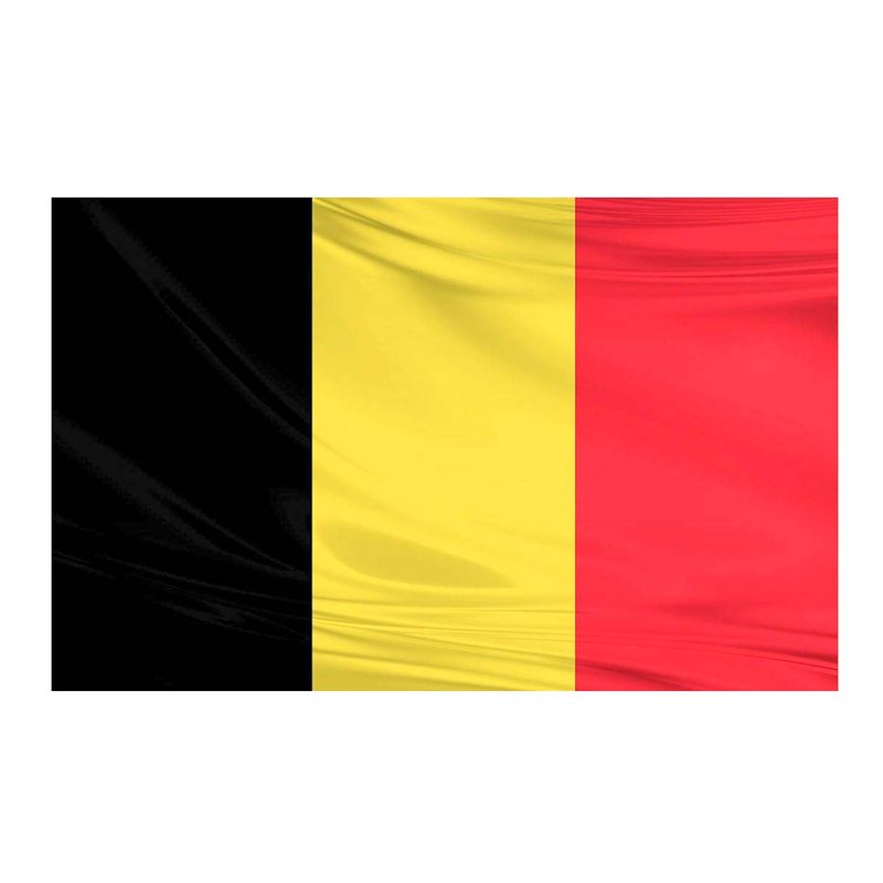 Bandiera Belgio 145x90 cm in poliestere, con passante per asta