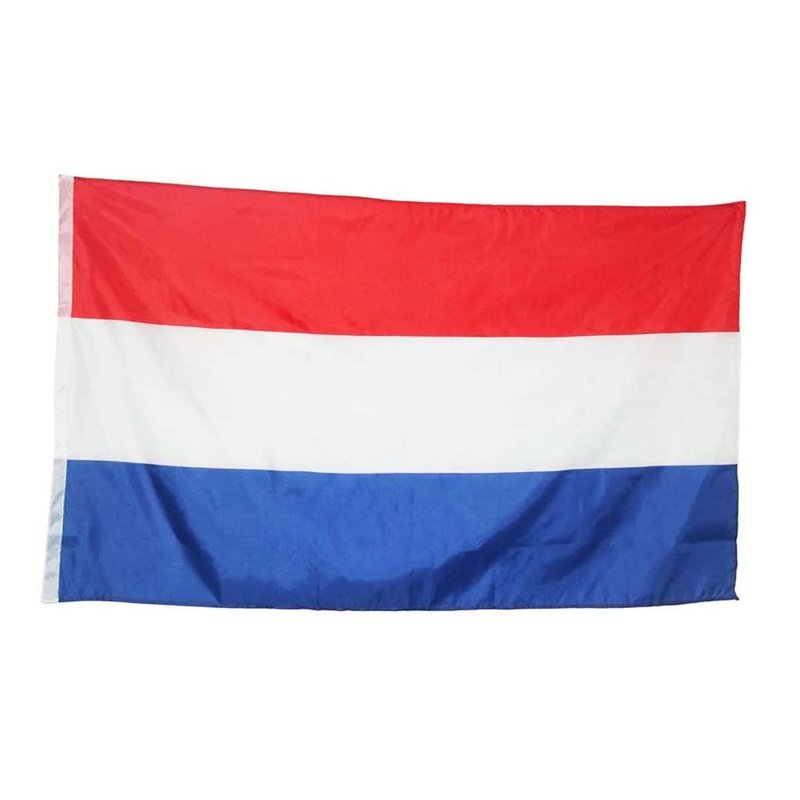 Bandiera Olanda 145x90 cm, tessuto poliestere con passante per asta