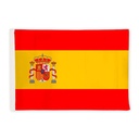 Bandiera Spagna 145x90 cm, tessuto poliestere con passante per asta