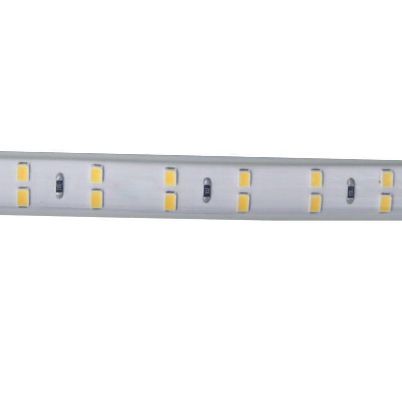 Bobina Striscia 100M Striscia Led 220V Bianco Freddo 6500K IP65 Passo 12mm 12W/M 1300LM/W Tagliabile 20cm Doppia Fila 120 smd 2835/m