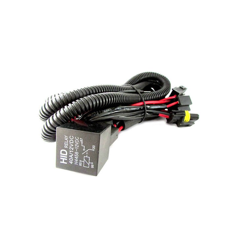 Cablaggio Rele Relay 12V 40A Stabilizzatore Corrente Per Lampada Xenon H7 Tremolio Sfarfallio