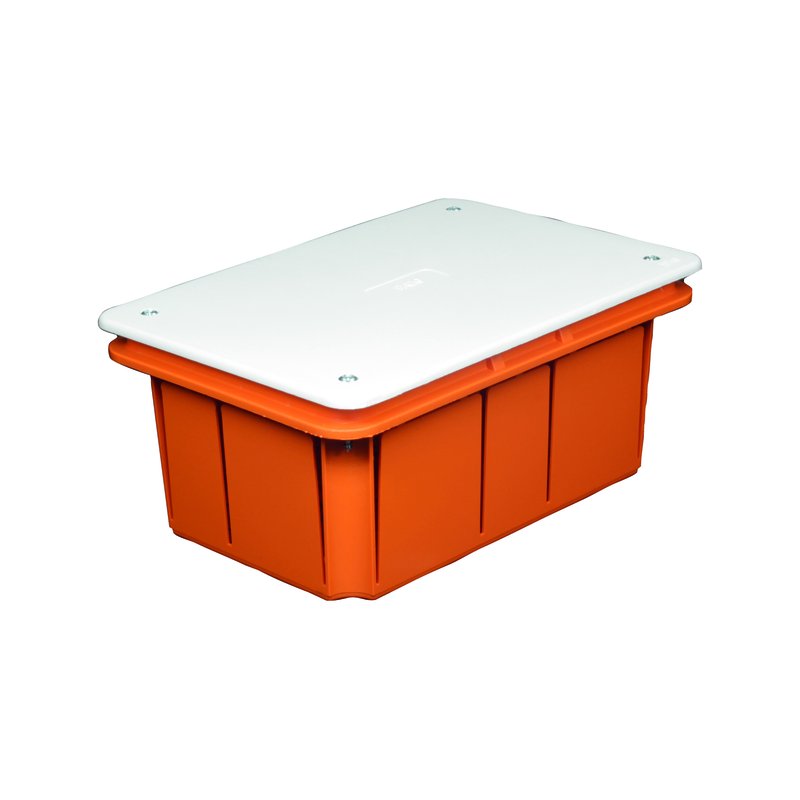 [FG10211] Cassetta Di Derivazione Da Incasso Muro IP40 Con Coperchio e Viti 153X98X70mm FAEG FG10211 PT04