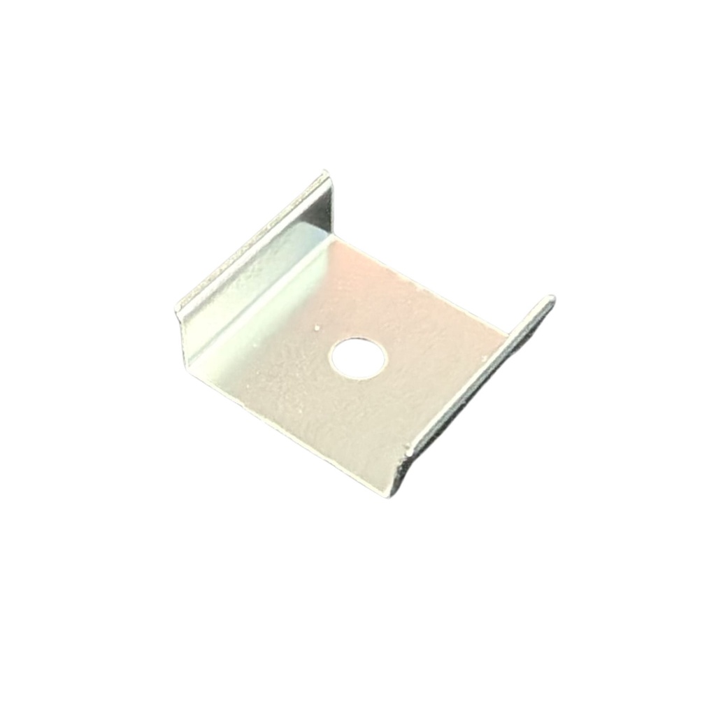 Clip Guida Gancio PC Per Fissaggio a Muro Del Profilo Barra Alluminio BA3001 e BA4001