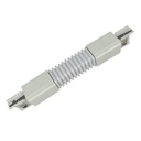 Connettore Giunto Lineare Lungo Forma I Colore Bianco Per Barra Sistema Binario Trifase CB40103