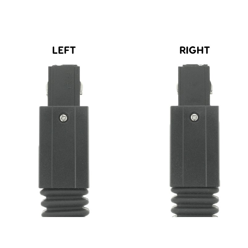 Connettore Giunto Lineare Lungo Forma I Colore Nero Per Barra Sistema Binario Trifase CB40203
