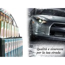 Espositore Da Parete Muro Per Spazzole Tergicristallo Auto Con Totale 9 Ganci