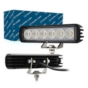 Fanale Luci Diurne A Led DRL Work Light Faro Da Lavoro 12V 24V 24W (6X4W) IP67 2400lm Bianco 6000K