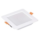 Faretto Led Da Incasso Quadrato 9W 900LM 120X120mm Montaggio 2 In 1 Da Plafone e Da Incasso