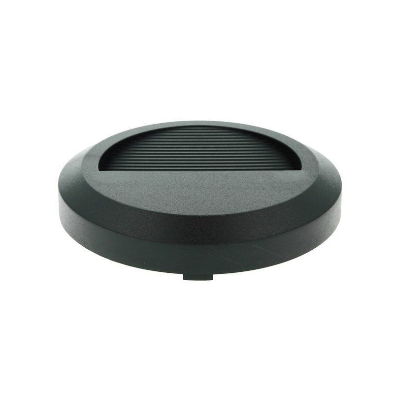 Faretto Luci Led Segnapasso Rotondo Carcassa Nera 2W Bianco Neutro IP65 Montaggio a Plafone SKU-1316