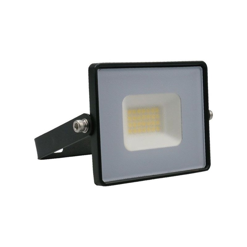 Faro Led Flood Light 20W 1620lm IP65 Slim 121X114X26mm Carcassa Nera Luce 6500K SKU-215948
