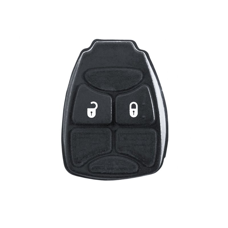 Gommino 2 Tasti Ricambio per Telecomando Guscio Chiave Chrysler Chevrolet