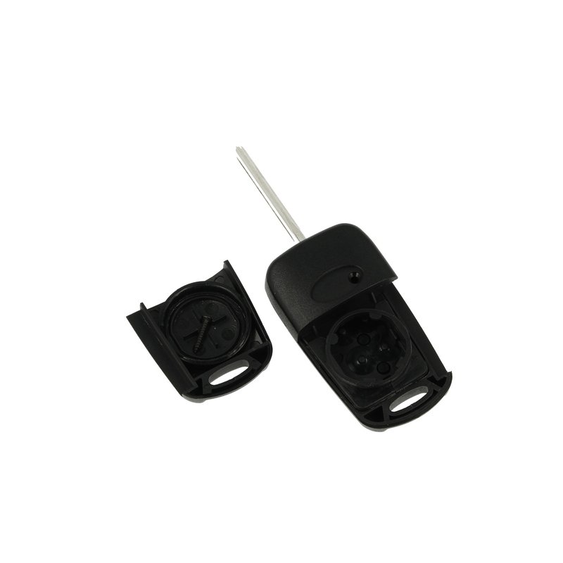 Guscio Chiave Telecomando 3 Tasti con Lama TOY48 Batteria Su Circuito Senza Transponder Per Kia Sportage Rio Picanto