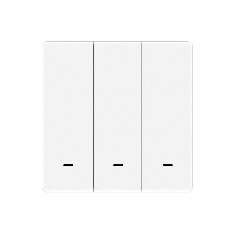 [SHB2443] Interruttore Bluetooth BLE Mesh 3 Tasti Con 9 Scene Switch App Tuya Alimentazione Con Pile