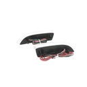 Kit 2 Fanali Posteriori A Led Trasparente Per Lexus CT 200h Toyota Corolla Sostituzione Riflettore Catarifrangente