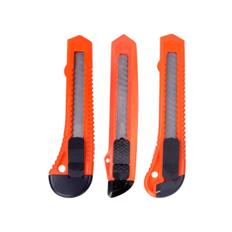 Kit 3 Taglierini Cutter 18mm Economico