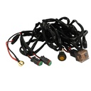 Kit Cablaggio 12V Con Interruttore Rele 80A Fusibile 30A Con Doppio Connettori DT Per Installazione Barra Led Su Jeep Fuoristrada