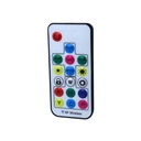Kit Controller Centrlina RF Con 17 Tasti Per Striscia Led Dinamica SPI Magic Color RGB IC WS2811 WS2812B WS2815 WS2801 SP104E 5V 12V 24V