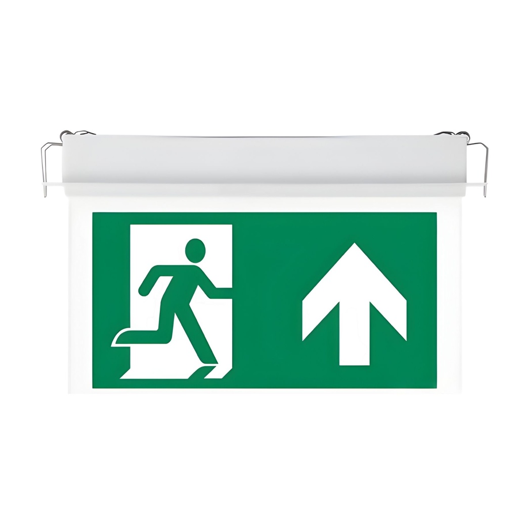 Kit Emergenza Da Incasso Soffitto Modalita SA e SE Led Samsung 2W 3 Ore Autonomia Indicatore Uscita Emergenza Bianco Freddo IP20 SKU-835