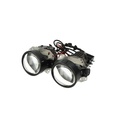 Kit Lenticolare Full Led Proiettore Bi-Led 3 Pollici 35W Universale Retrofit Per Toyota Highlander Ford Everest Jeep Cherokee Con Led Driver Incorporato