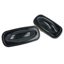 Kit Luci Fanali Fume Colore Rosso 24V 12V Luce Ingombro Cortesia Cupola Cappa Del Camion Bus Barca