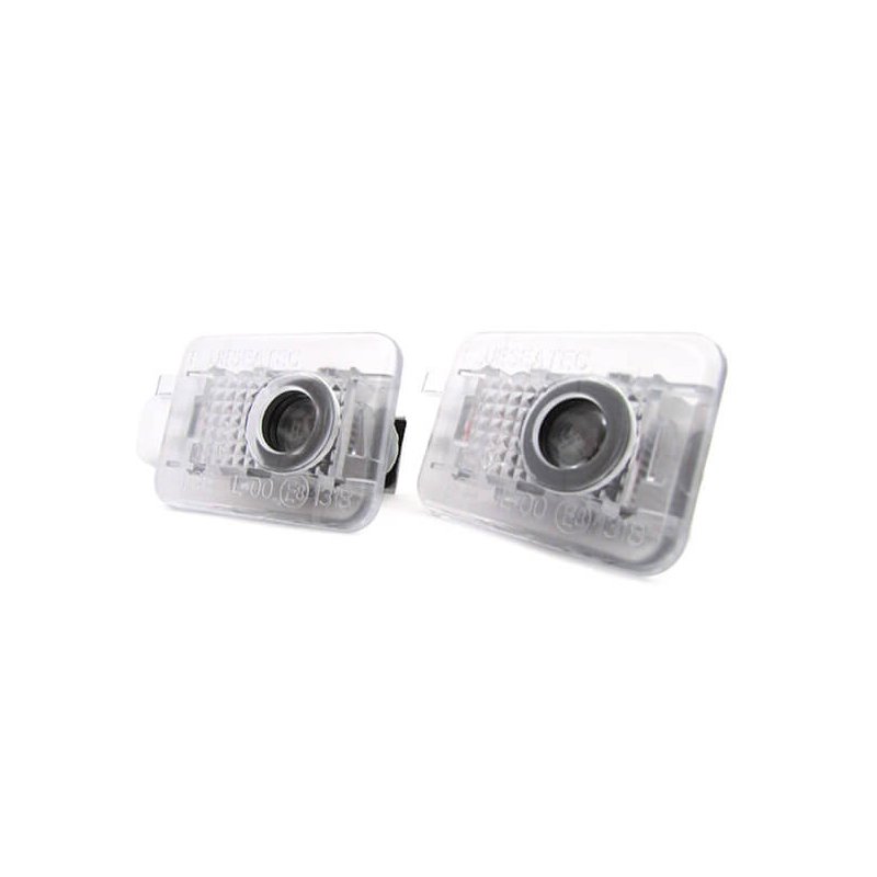 [LG5308] Kit Luci Led Logo Proiettori Auto Portiere Volvo V70N XC70 S60 C70 XC90 S60N V60 C30 S80 Senza Modifica