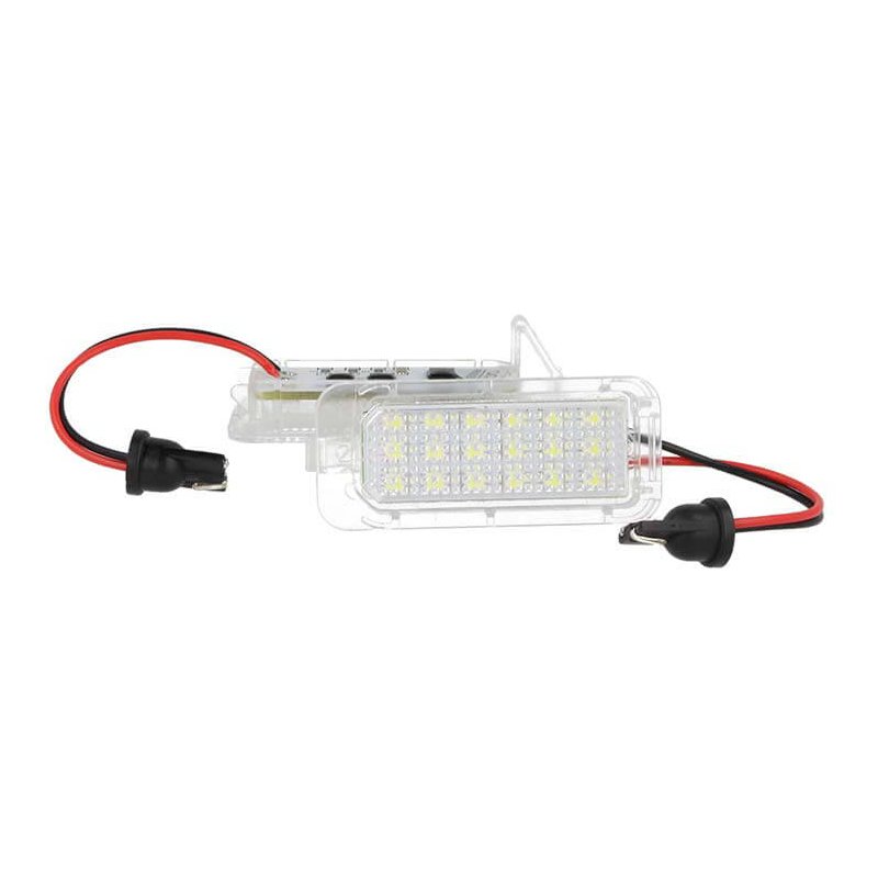 Kit Luci Targa Led Ford Focus 5d Mondeo Fiesta Dopo 2009 Jaguar XF Colore Bianco