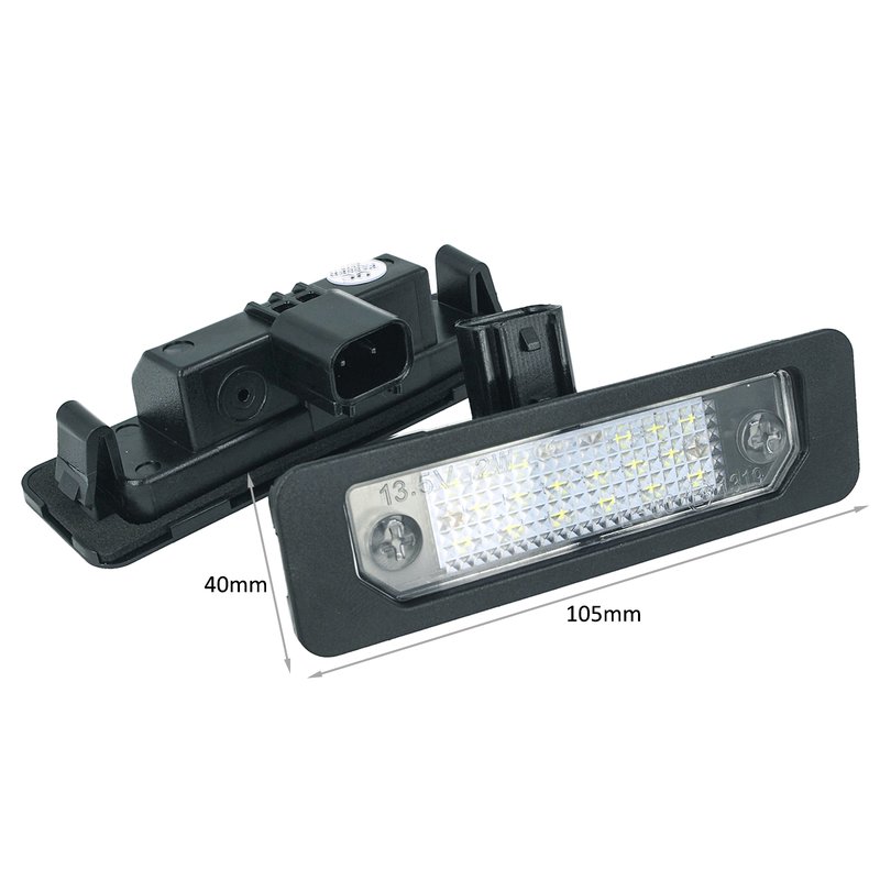 [LE3410] Kit Luci Targa Led Per Ford Flex Taurus Mustang Focus Fusion Mercury Sable Milan