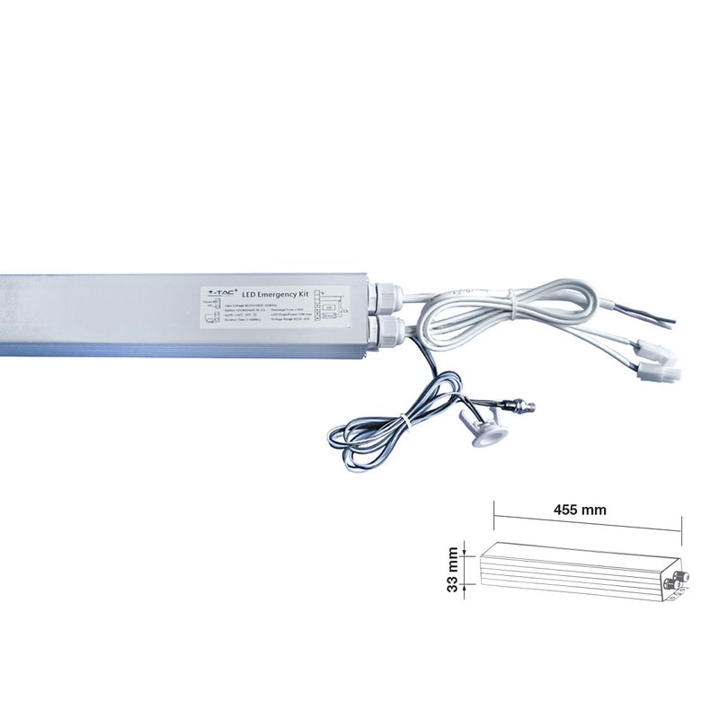 [DC7025] Kit Sistema Di Emergenza Led Corrente Costante 30-42V Per Pannello Led Da 29W Fino a 45W Autonomia 3 Ore SKU-60303